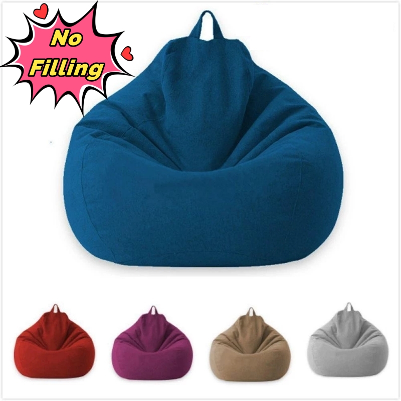 Floor Cushion Pouf - Sofa Bean Bag Chair Sofa Cover