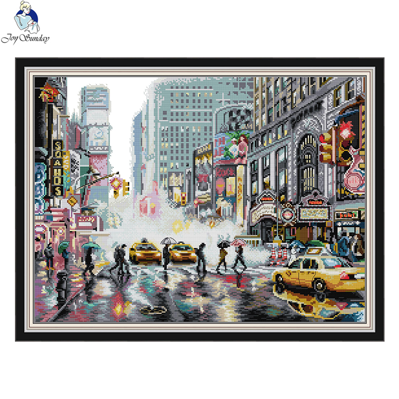 Joy Sunday Cross Stitch Kits 1 - Home Textiles Discount 评论和价格