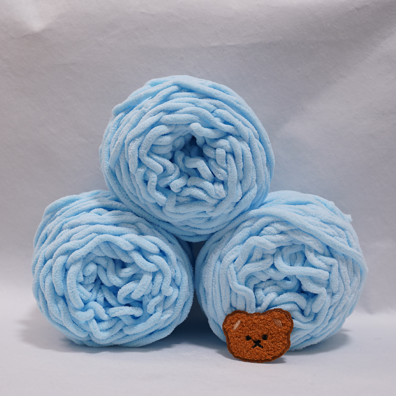 3PCS 300g Chenille Knitting Ya - Wool Blanket Herringbone 评论和价格