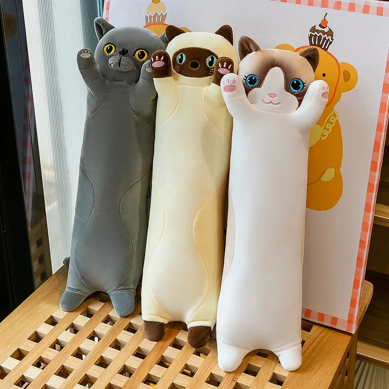 50~110cm Squishy Cat Long Doll - Bolster Pillow Long 评论和价格