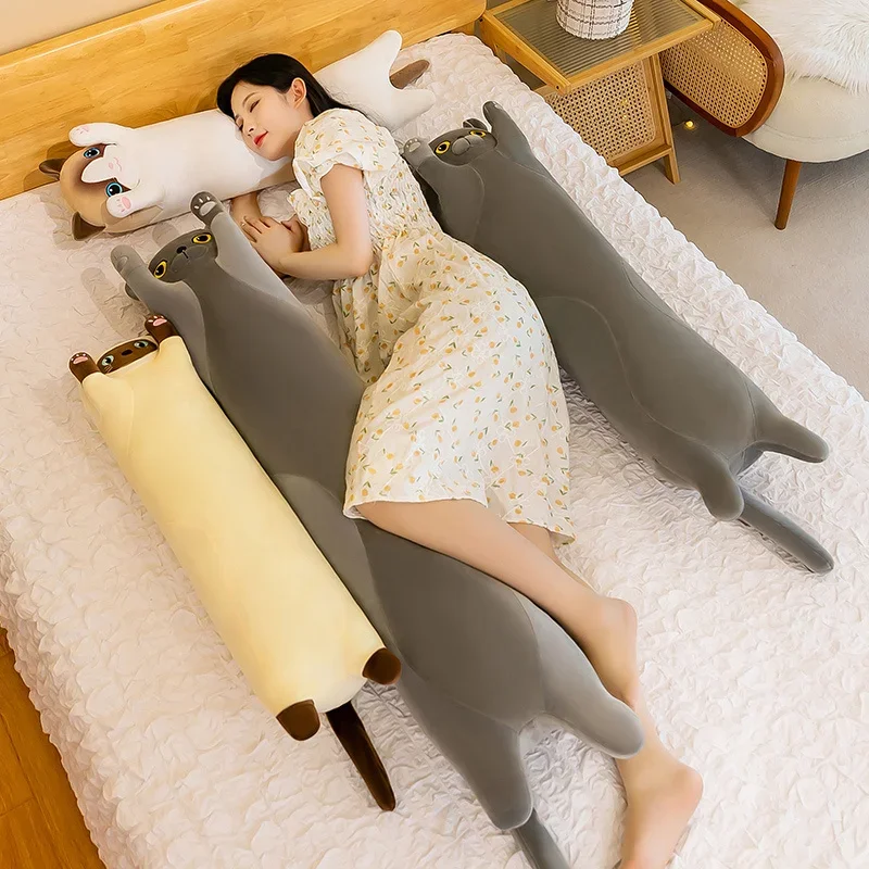 50~110cm Squishy Cat Long Doll - Bolster Pillow Long 评论和价格