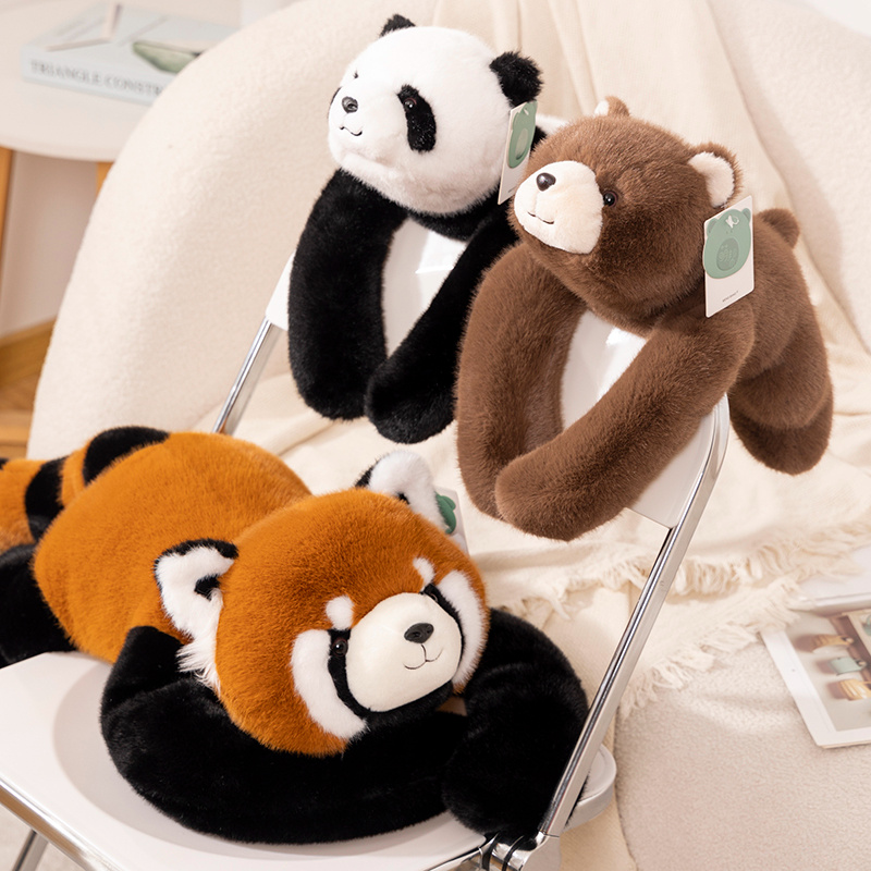 30-65cm Long Arm Stuffed Anima - Bolster Pillow Long 评论和价格