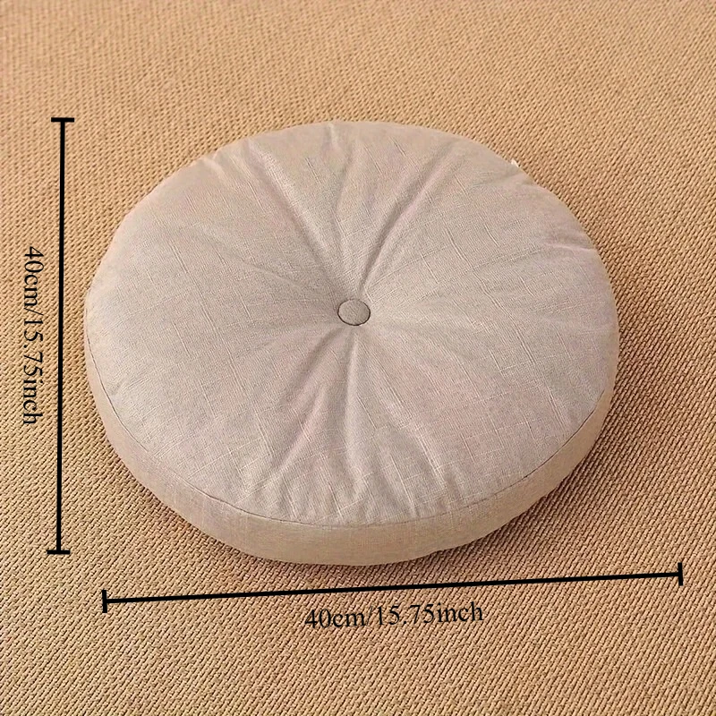 Thick Round Cushion,Soft & Com - Floor Cushion Pouf 评论和价格