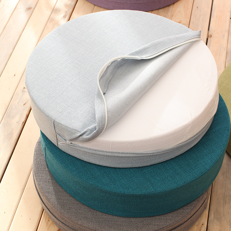 40x6cm Linen Tatami Meditation - Floor Cushion Pouf 评论和价格
