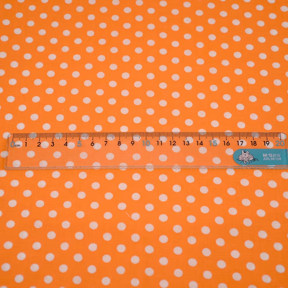 50X150CM White Orange Polka Do - Home Textiles Discount 评论和价格