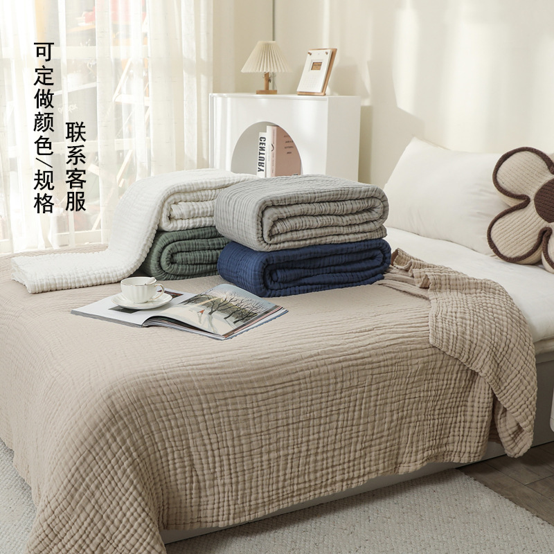 100% Cotton Muslin Blanket For - Quilt Cotton Summer 评论和价格