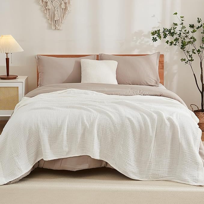 100% Cotton Muslin Blanket For - Quilt Cotton Summer 评论和价格