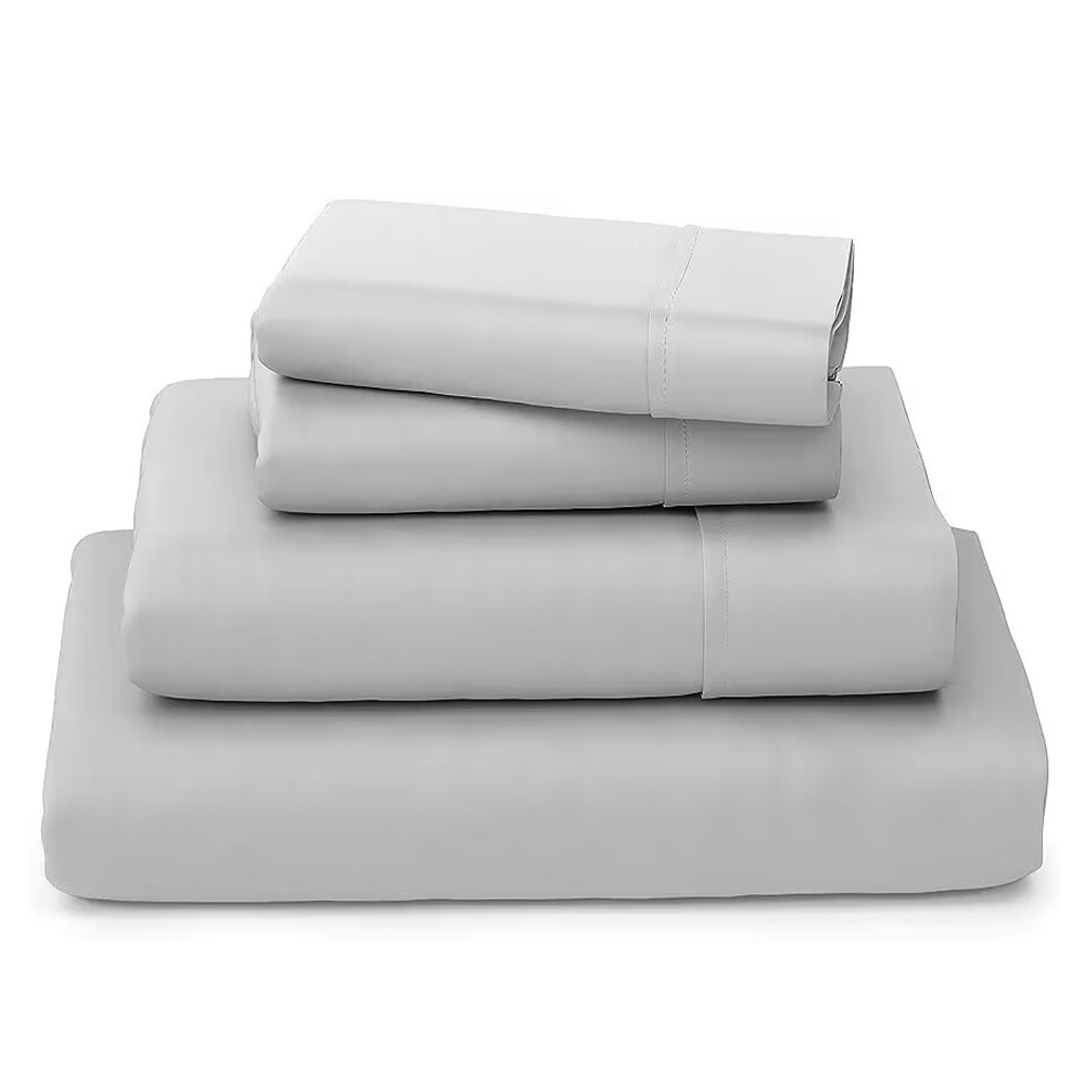 100% Egyptian Cotton 4/6 Piece - Silk Sheet Set 评论和价格