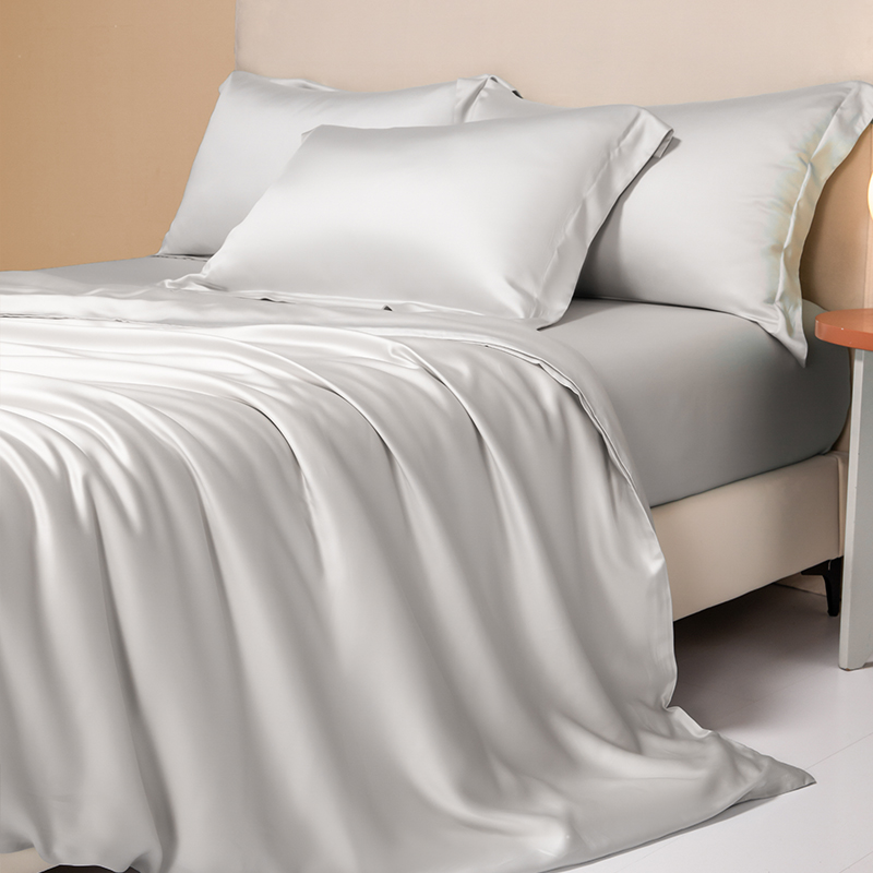 100% Egyptian Cotton 4/6 Piece - Silk Sheet Set 评论和价格