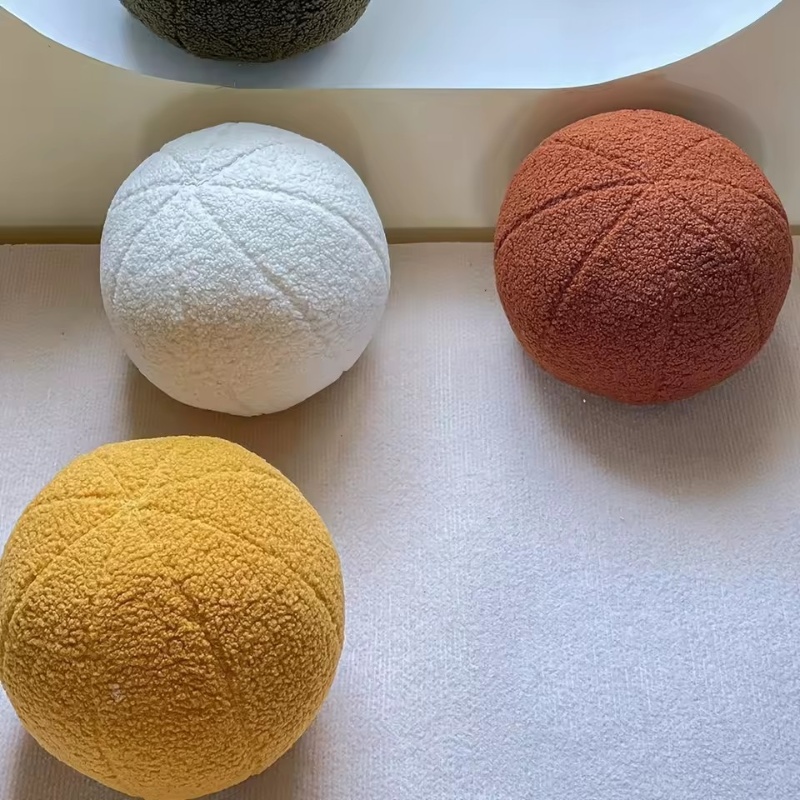 Nordic Style Round Ball Cushio - Floor Cushion Pouf 评论和价格