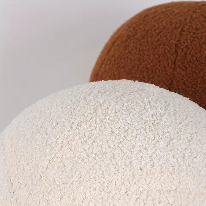 Nordic Style Round Ball Cushio - Floor Cushion Pouf 评论和价格