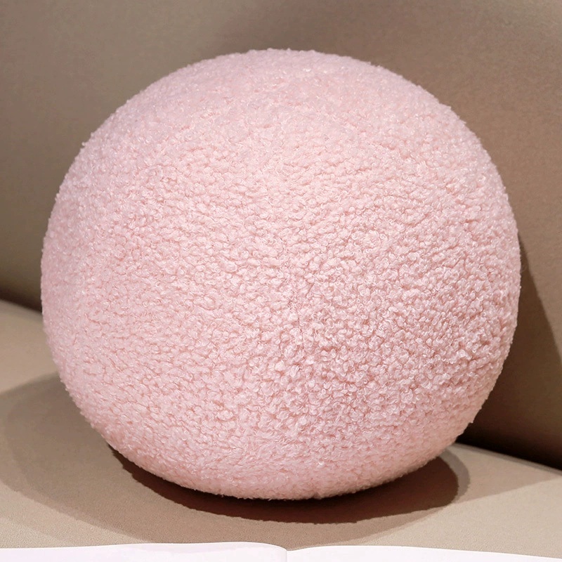 Nordic Style Round Ball Cushio - Floor Cushion Pouf 评论和价格
