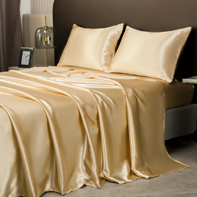 Washable Ice Silk Mattress Pro - Silk Sheet Set 评论和价格