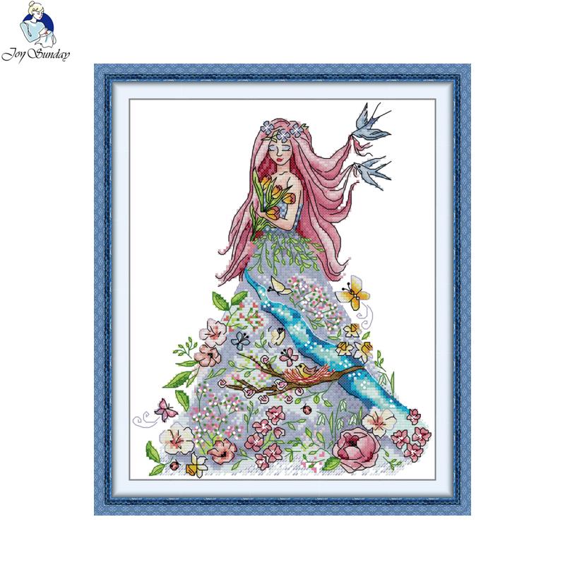 Joy Sunday Cross Stitch Kit DI - Home Textiles Discount 评论和价格