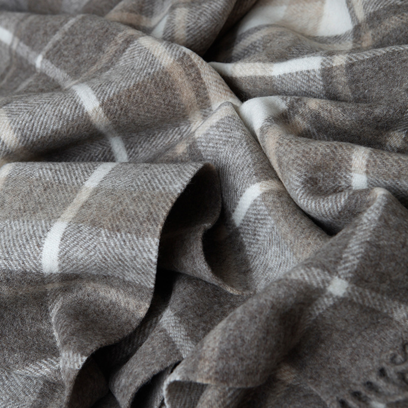Cashmere Herringbone Pattern W - Wool Blanket Herringbone 评论和价格