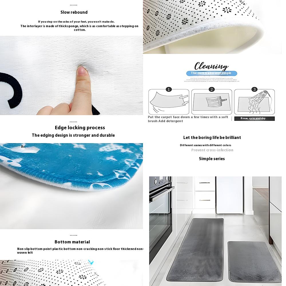 I-India Floor Mat Soft Flannel - Home Textiles India 评论和价格