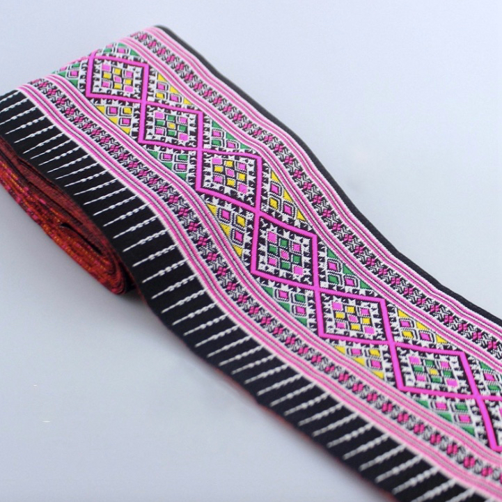 5yard Hmong Embroidery Jacquar - Home Textiles India 评论和价格