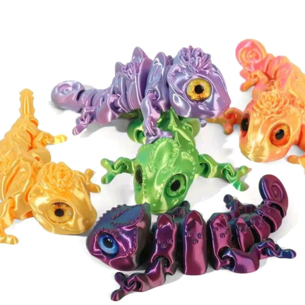 3D Printing Chameleon Figures  - Xt Home Textiles 评论和价格