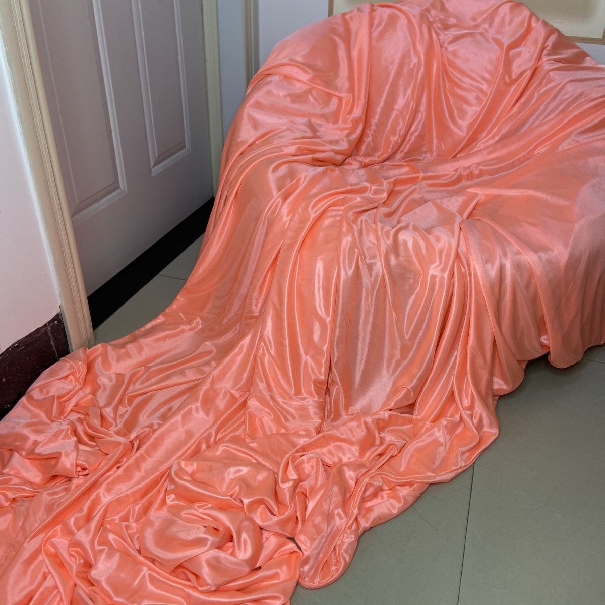 No Pillow Cover Glossy summer  - Silk Sheet Set 评论和价格
