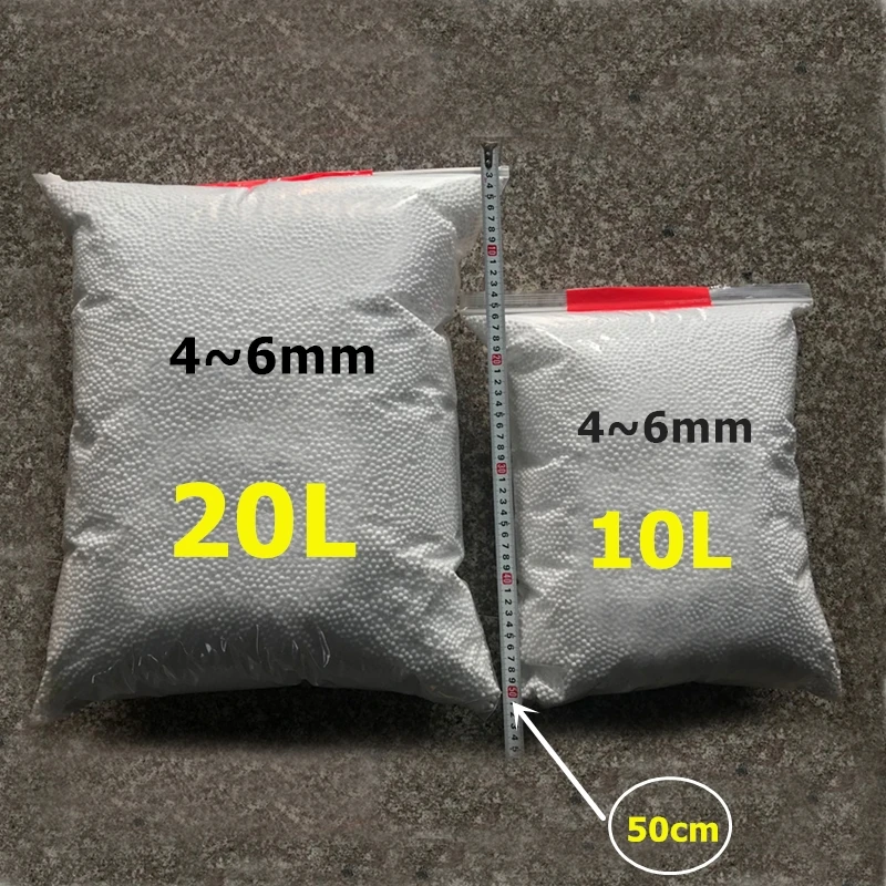 4-6mm 10L/20L White Styrofoam  - Floor Cushion Pouf 评论和价格
