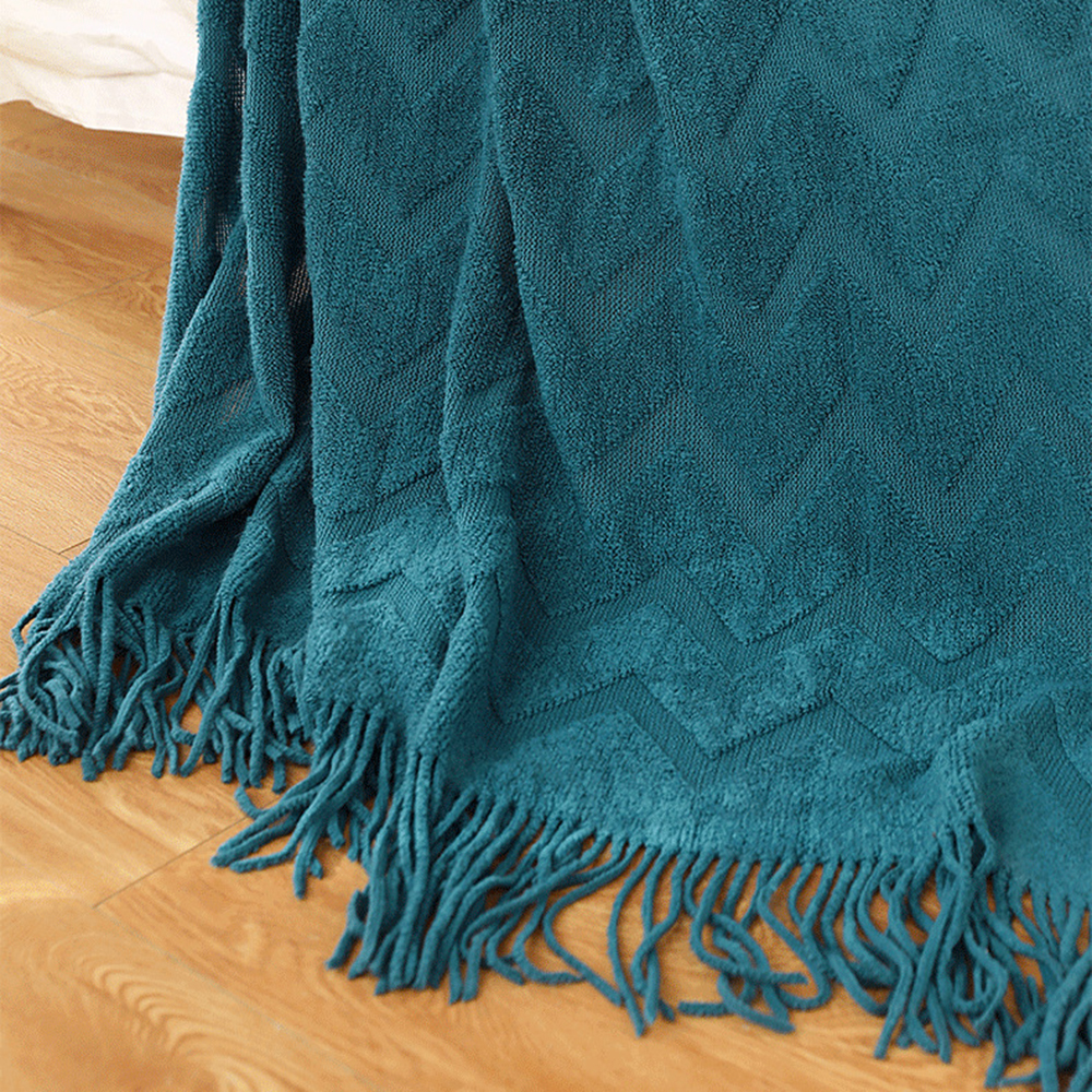 Herringbone Pattern Sofa Throw - Wool Blanket Herringbone 评论和价格