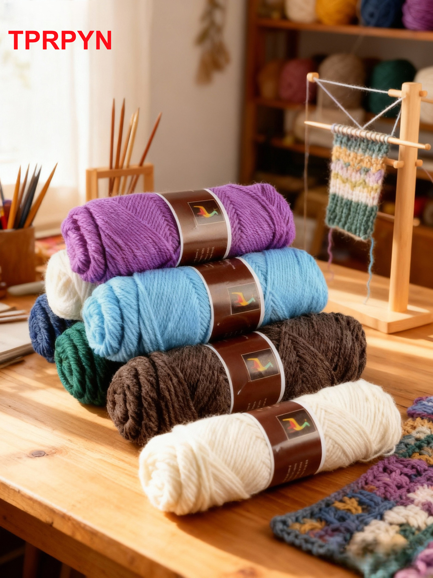 2Pcs total 200g Hand knitting  - Wool Blanket Herringbone 评论和价格