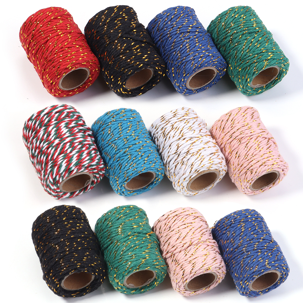20M/Roll Cotton Cord Baker Twi - Home Of Textiles 评论和价格