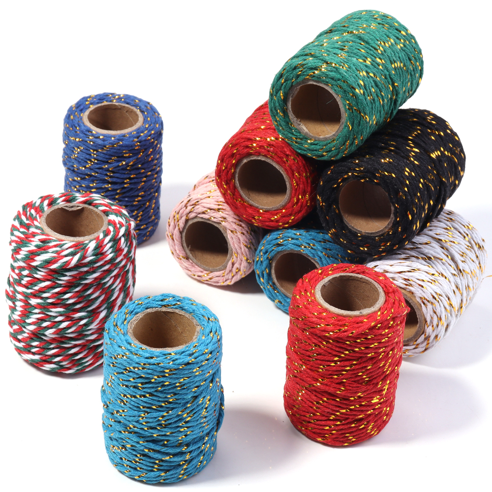 20M/Roll Cotton Cord Baker Twi - Home Of Textiles 评论和价格