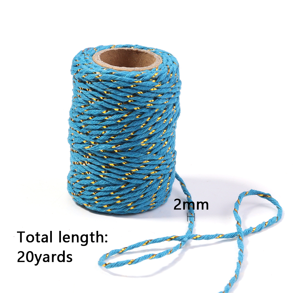 20M/Roll Cotton Cord Baker Twi - Home Of Textiles 评论和价格