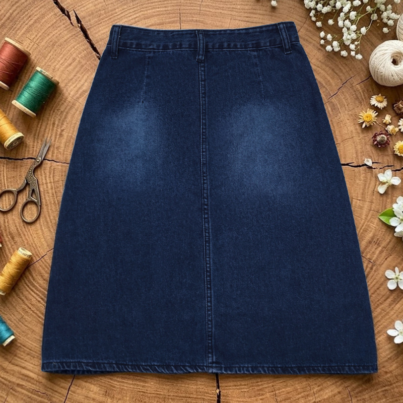 Women's High-Waisted Mid-Lengt - Quilt Cotton Summer 评论和价格