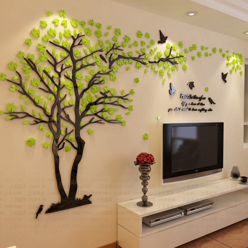 Big size Lovers Tree Acrylic W - Xt Home Textiles 评论和价格