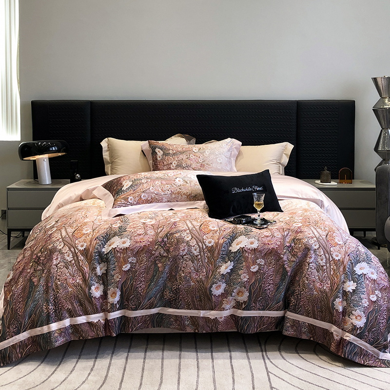 1000TC Egyptian Cotton Luxury  - Silk Sheet Set 评论和价格