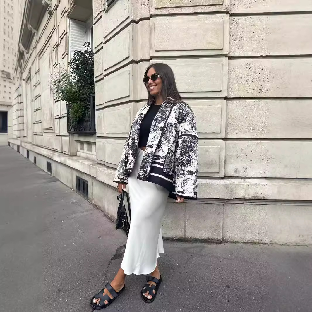 Women's Fashion Cotton Jacket  - Quilt Cotton Summer 评论和价格