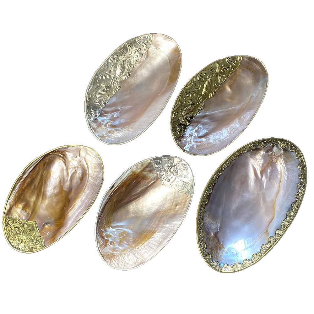 Natural Shell Tray Jewellery S - Xt Home Textiles 评论和价格