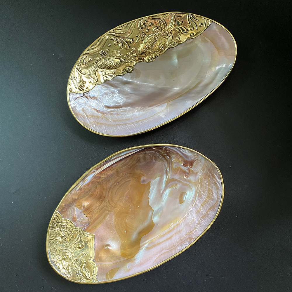 Natural Shell Tray Jewellery S - Xt Home Textiles 评论和价格