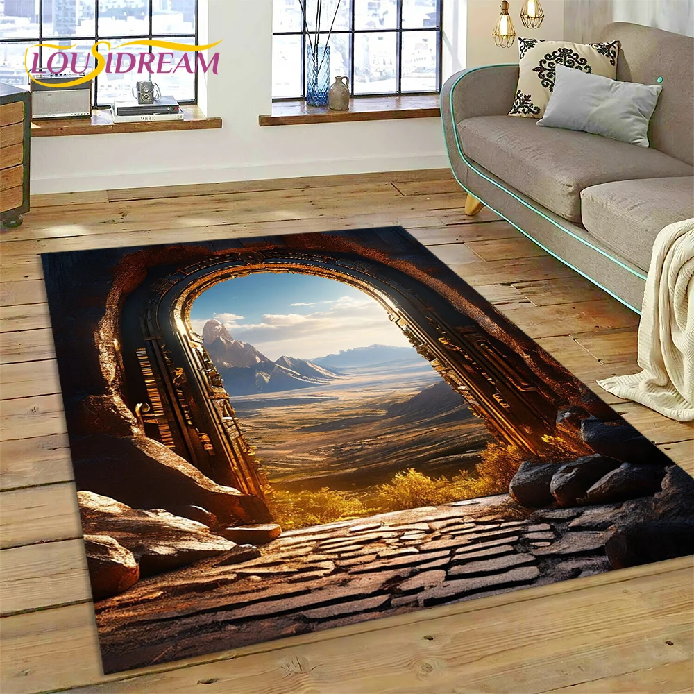 Illusion God's Temple Door Gat - Home Textiles Online 评论和价格