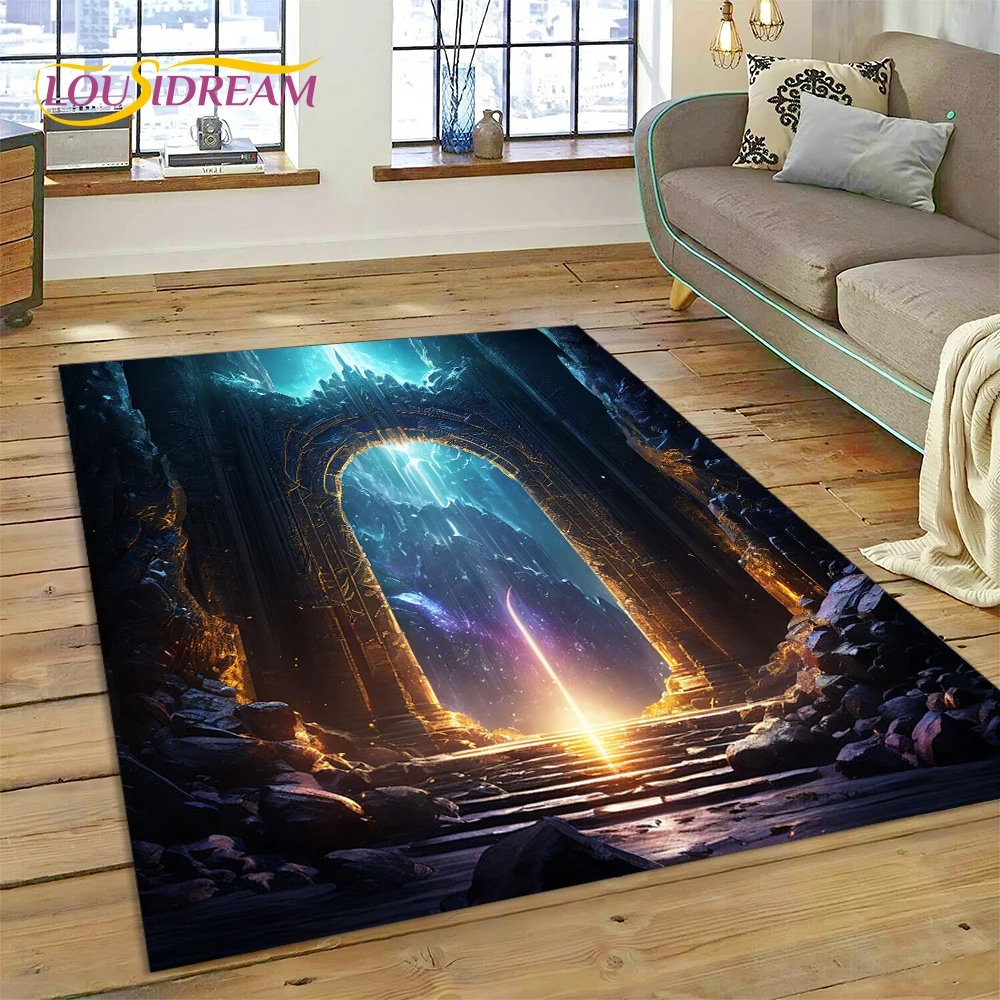 Illusion God's Temple Door Gat - Home Textiles Online 评论和价格
