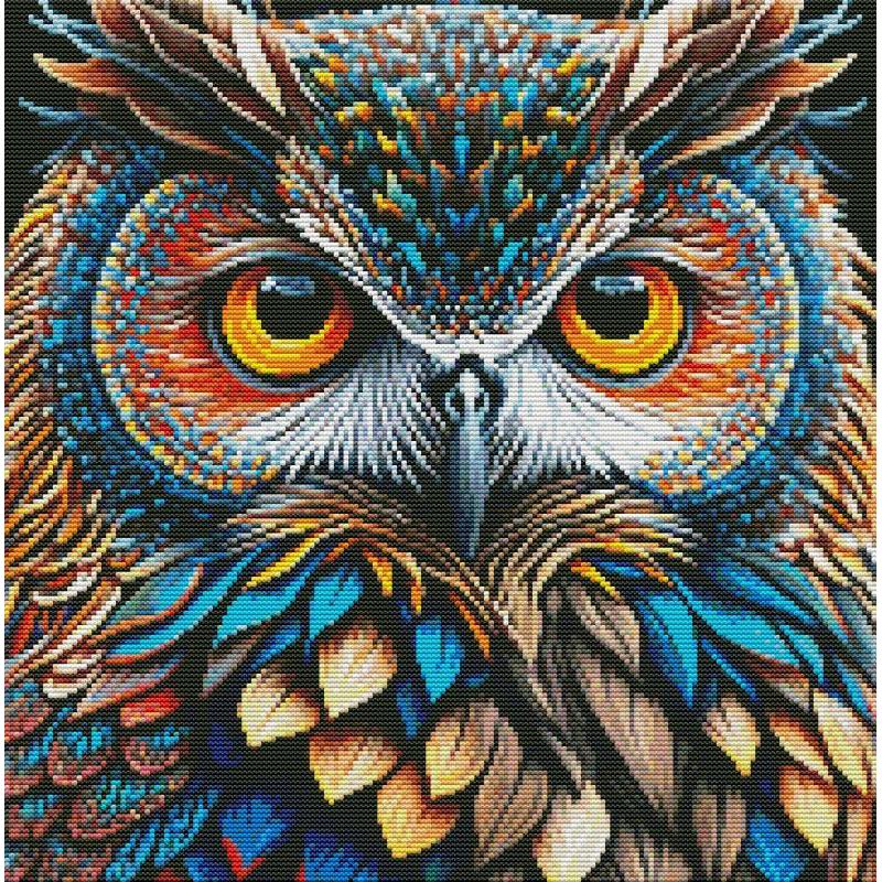 Owl DIY Animal Pattern Cross S - Home Textiles Discount 评论和价格