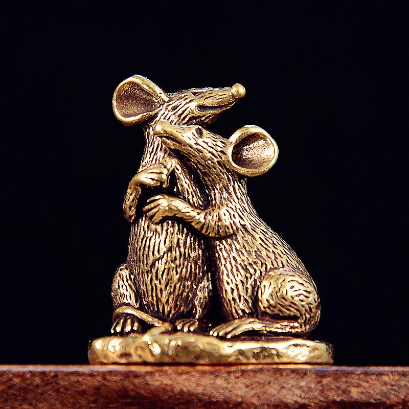 *1Pcs Rat Small Statue Miniatu - Xt Home Textiles 评论和价格