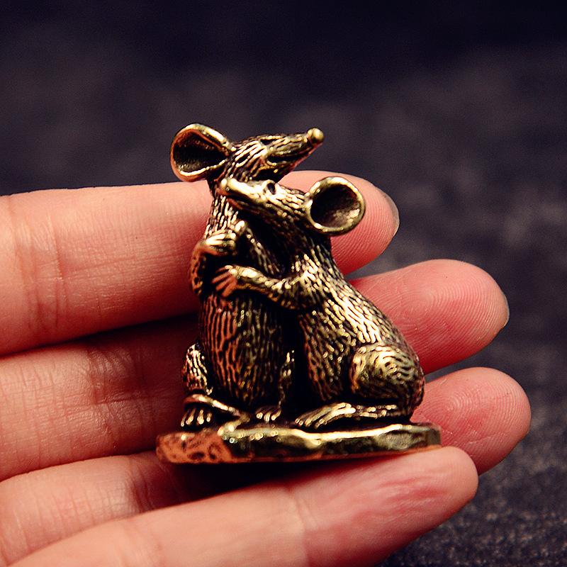 *1Pcs Rat Small Statue Miniatu - Xt Home Textiles 评论和价格