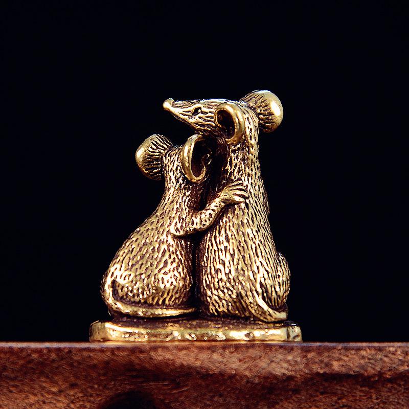*1Pcs Rat Small Statue Miniatu - Xt Home Textiles 评论和价格