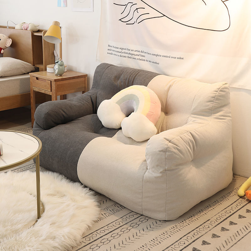 2 Person Bean Bag Sofas Relaxi - Floor Cushion Pouf 评论和价格