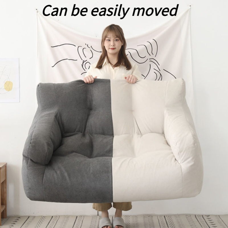 2 Person Bean Bag Sofas Relaxi - Floor Cushion Pouf 评论和价格
