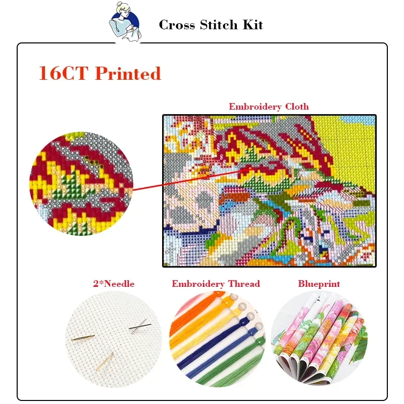Joy Sunday Cross Stitch Kit Ol - Home Textiles Discount 评论和价格