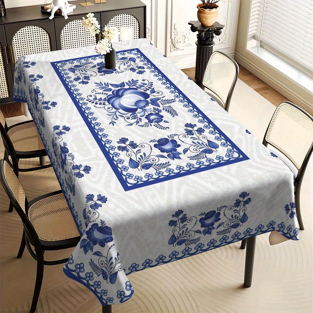 Country Style Square Tableclot - Home Of Textiles 评论和价格