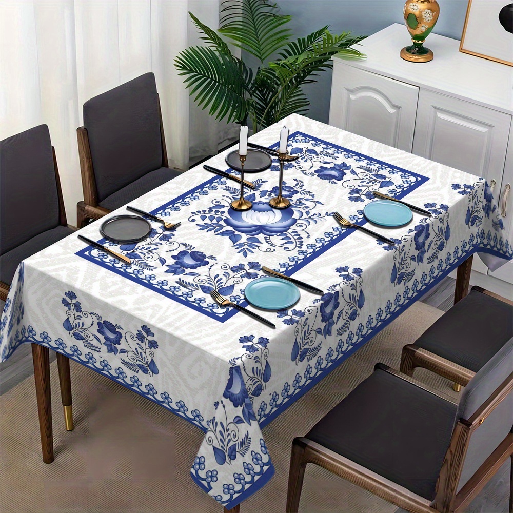 Country Style Square Tableclot - Home Of Textiles 评论和价格
