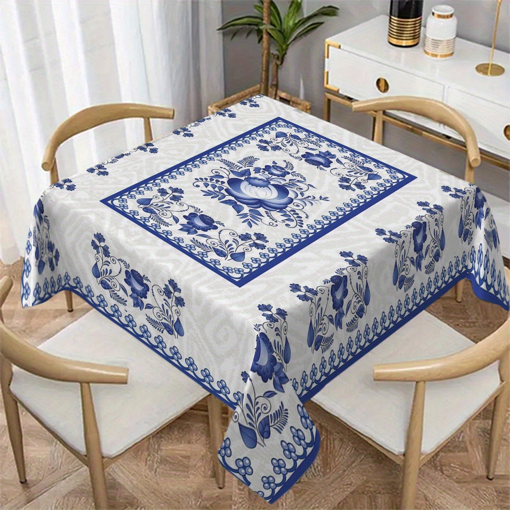 Country Style Square Tableclot - Home Of Textiles 评论和价格
