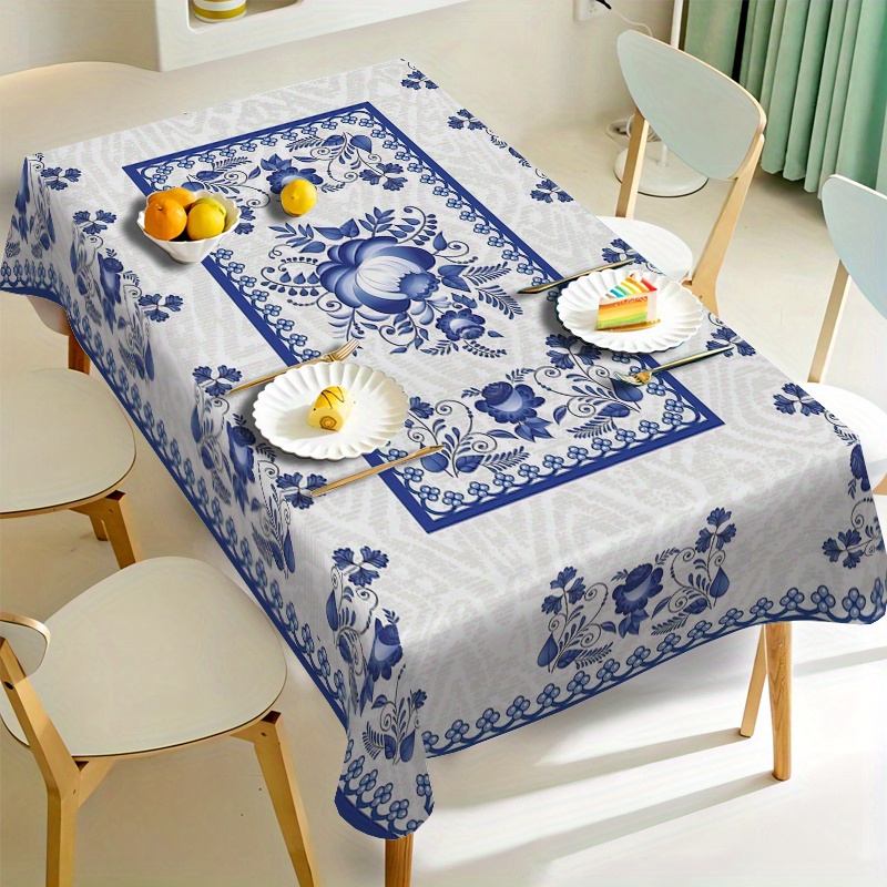 Country Style Square Tableclot - Home Of Textiles 评论和价格