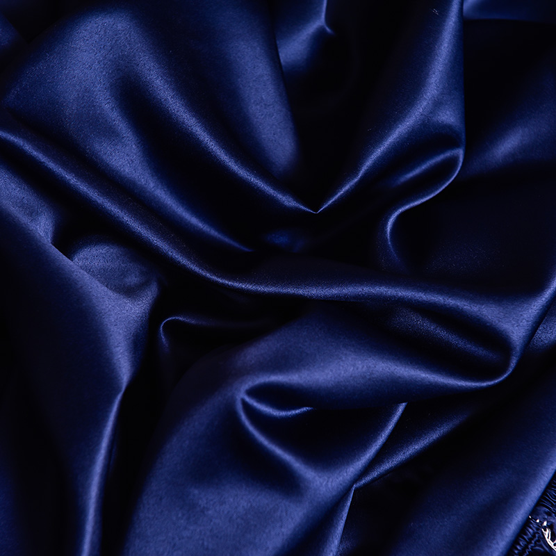 Luxury Ice Silk Fabrics Elasti - Silk Sheet Set 评论和价格