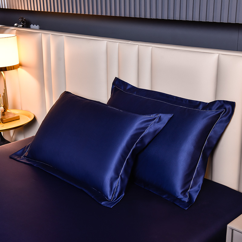 Luxury Ice Silk Fabrics Elasti - Silk Sheet Set 评论和价格